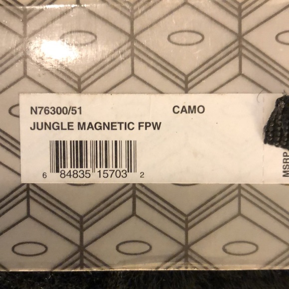 Vintage High End Leather Camo J-Fold. Jungle magnetic FPW. NWT - Picture 10 of 12